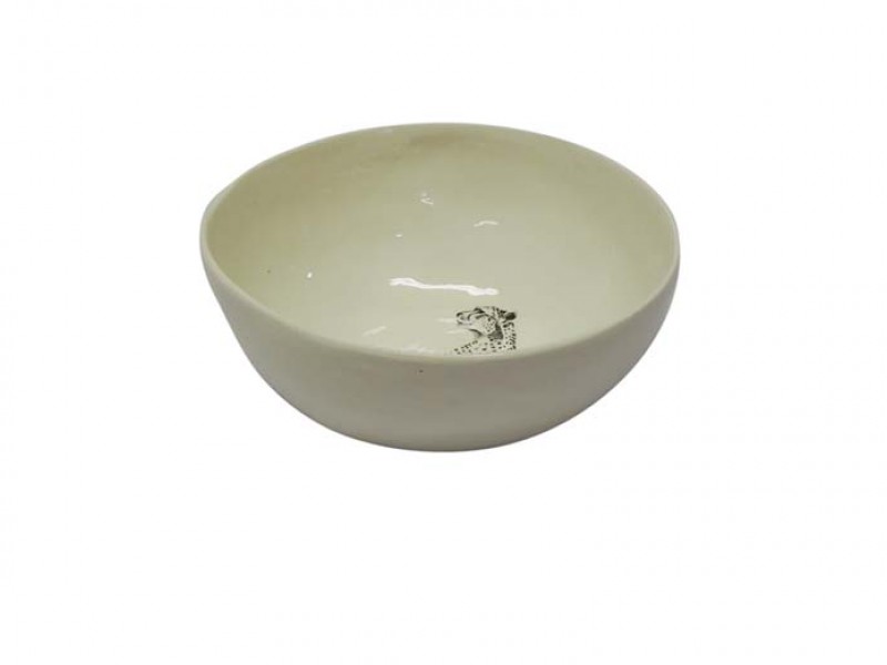 Cheetah Snack Bowl Side Cheetah Snack Bowl Side